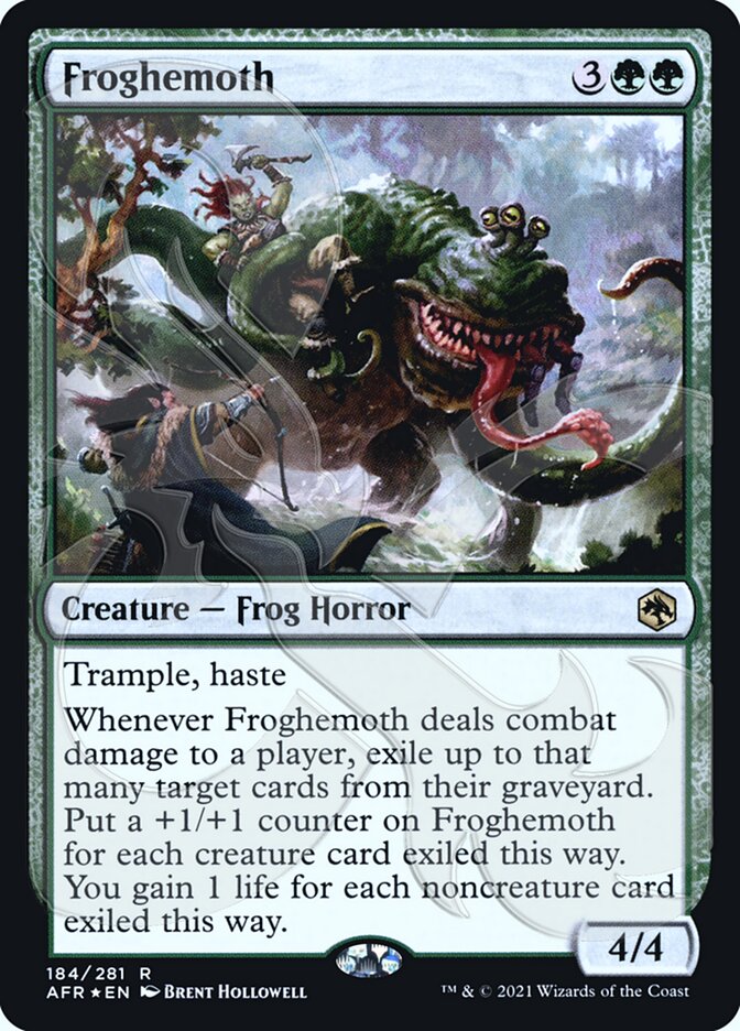 Froghemoth (Ampersand Promo) [Dungeons & Dragons: Adventures in the Forgotten Realms Promos] | RetroPlay Games