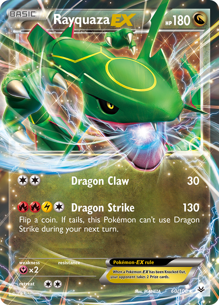 Rayquaza EX (60/108) [XY: Roaring Skies] | RetroPlay Games