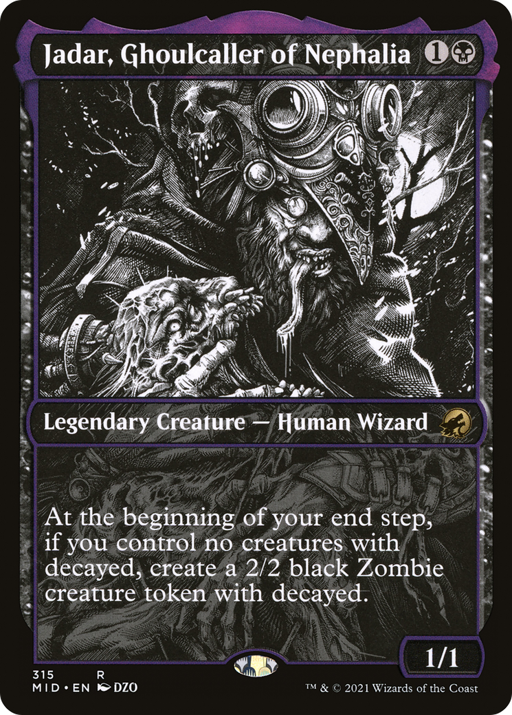 Jadar, Ghoulcaller of Nephalia (Showcase Eternal Night) [Innistrad: Midnight Hunt] | RetroPlay Games