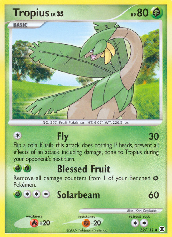 Tropius (52/111) [Platinum: Rising Rivals] | RetroPlay Games