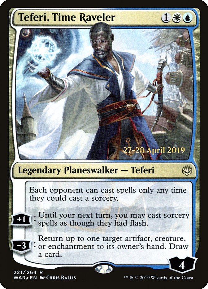 Teferi, Time Raveler  [War of the Spark Prerelease Promos] | RetroPlay Games