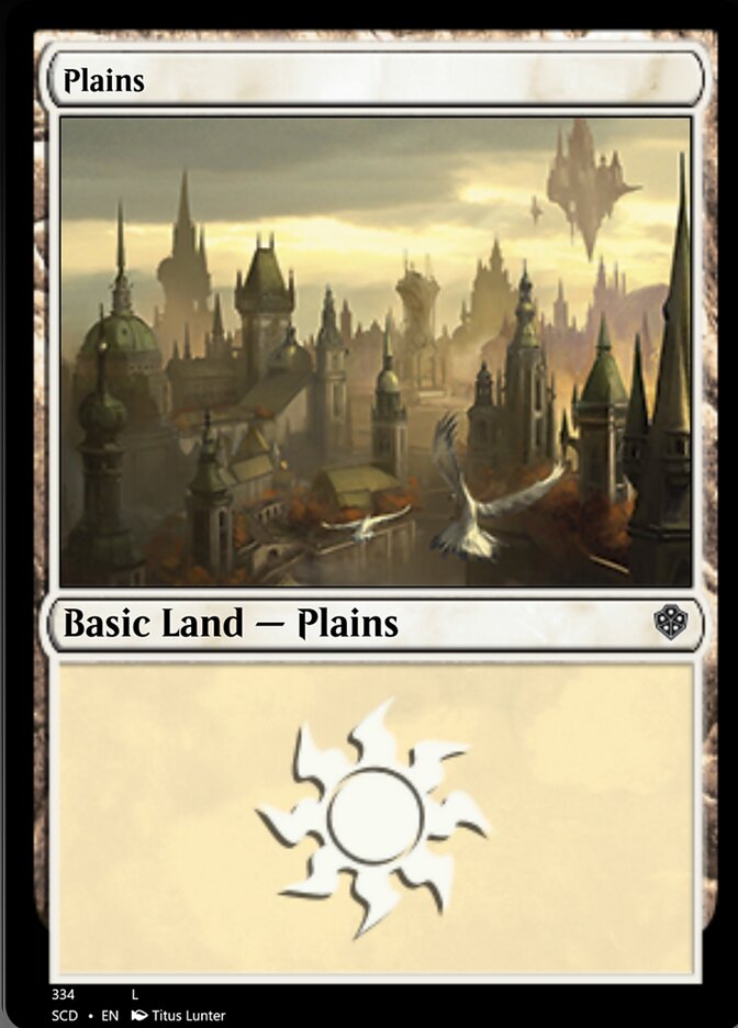 Plains (334) [Starter Commander Decks] | RetroPlay Games