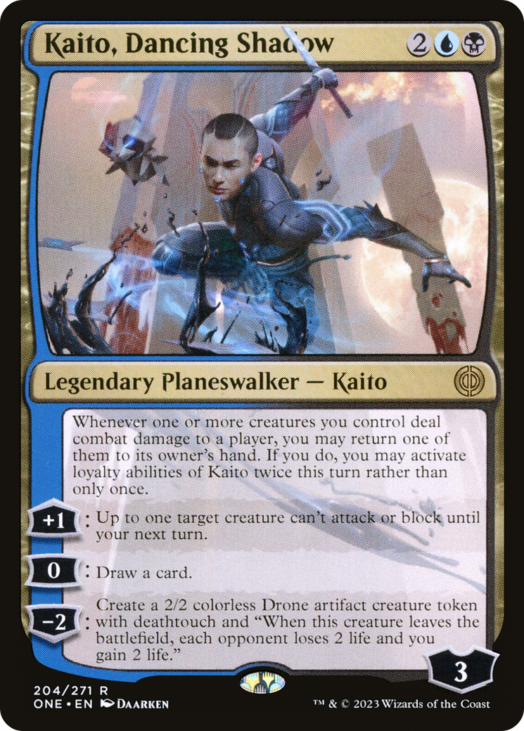 Kaito, Dancing Shadow [Phyrexia: All Will Be One] | RetroPlay Games