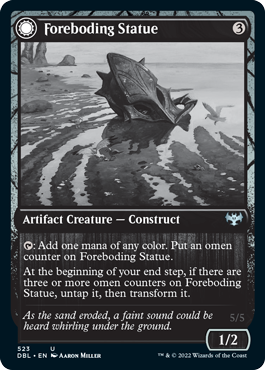 Foreboding Statue // Forsaken Thresher [Innistrad: Double Feature] | RetroPlay Games