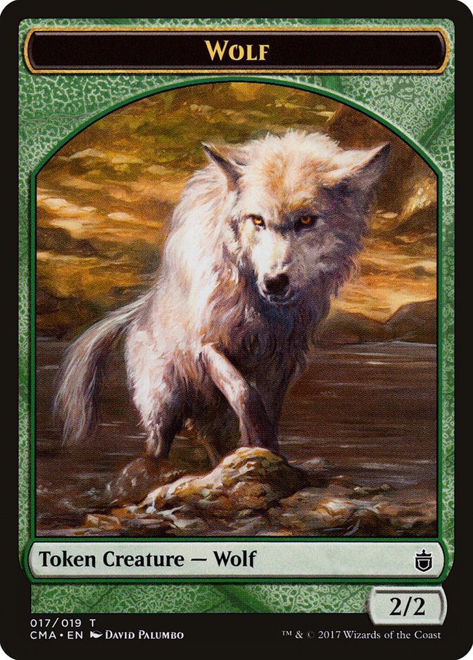 Wolf (017/019) [Commander Anthology Tokens] | RetroPlay Games