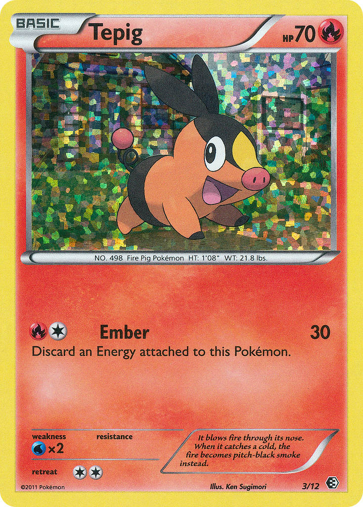 Tepig (3/12) [McDonald's Promos: 2011 Collection] | RetroPlay Games