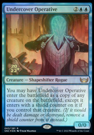 Undercover Operative [Streets of New Capenna Prerelease Promos] | RetroPlay Games