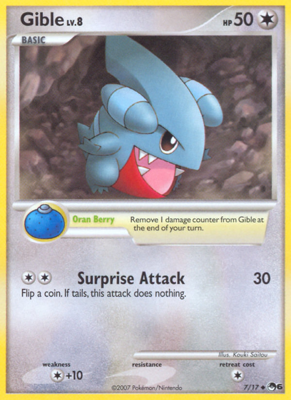 Gible (7/17) [POP Series 6] | RetroPlay Games