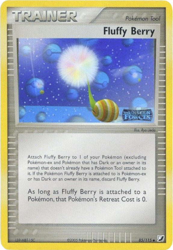 Fluffy Berry (85/115) (Stamped) [EX: Unseen Forces] | RetroPlay Games