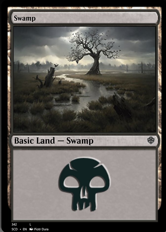 Swamp (342) [Starter Commander Decks] | RetroPlay Games