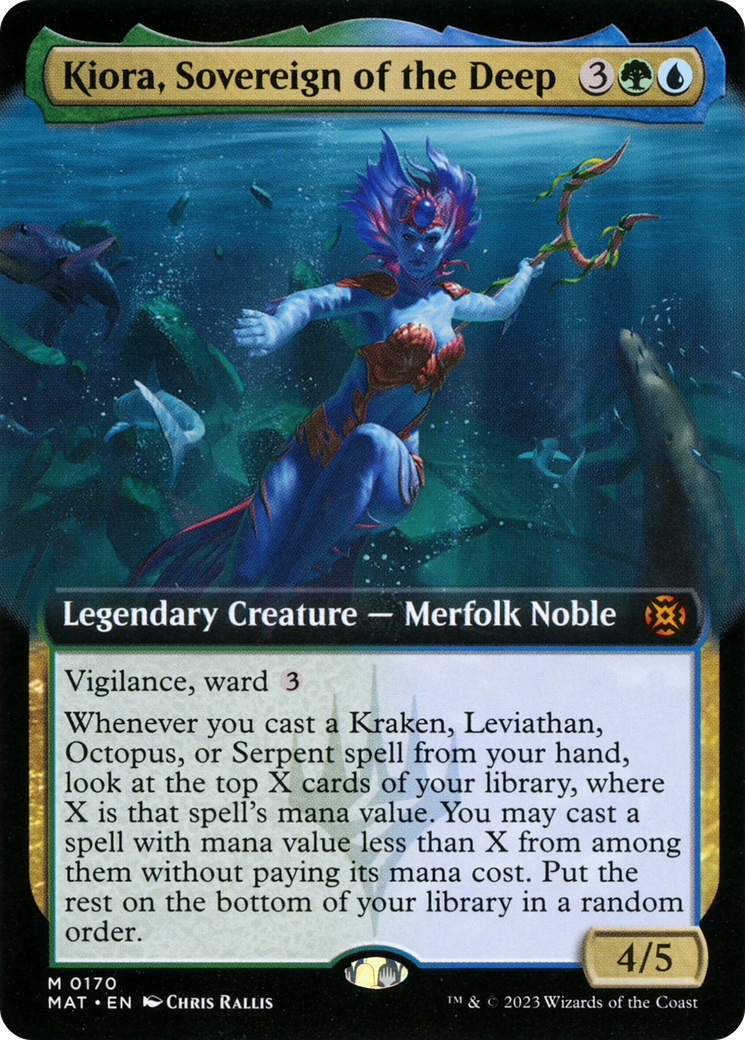 Kiora, Sovereign of the Deep (Extended Art) [March of the Machine: The Aftermath] | RetroPlay Games