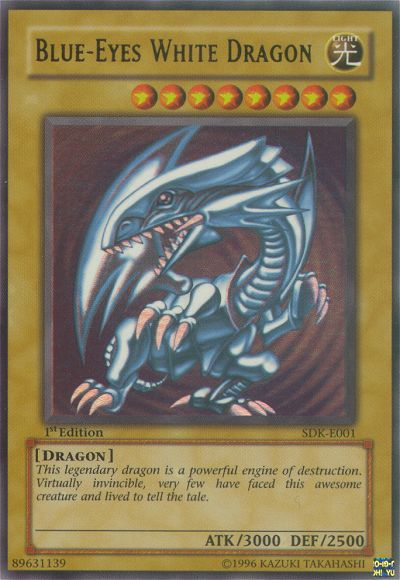 Blue-Eyes White Dragon [SDK-E001] Ultra Rare | RetroPlay Games