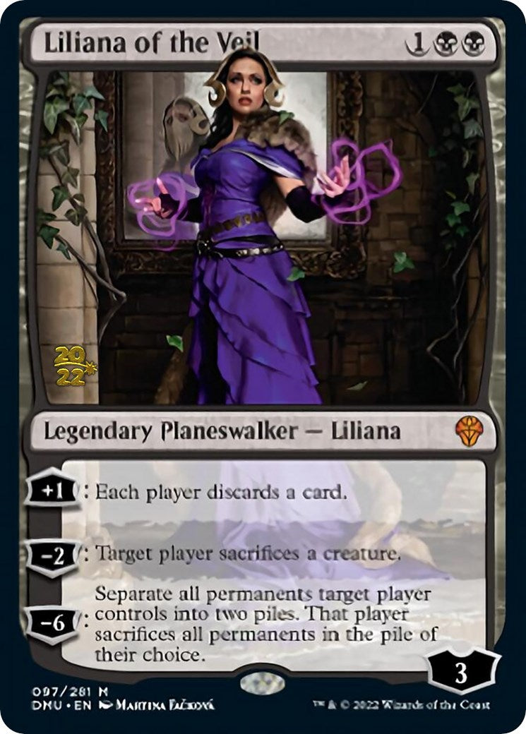 Liliana of the Veil [Dominaria United Prerelease Promos] | RetroPlay Games