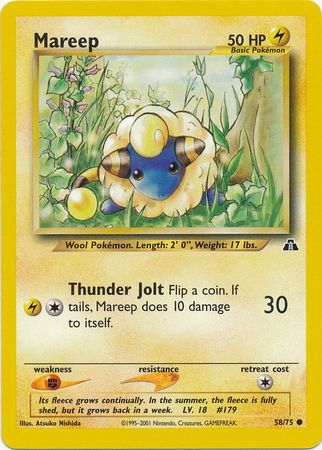 Mareep (58/75) [Neo Discovery Unlimited] | RetroPlay Games