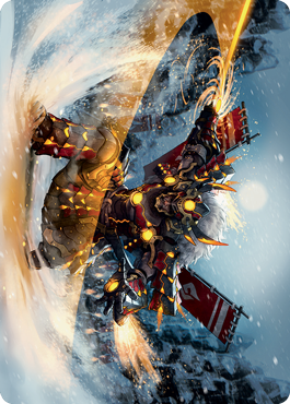 Asari Captain Art Card [Kamigawa: Neon Dynasty Art Series] | RetroPlay Games