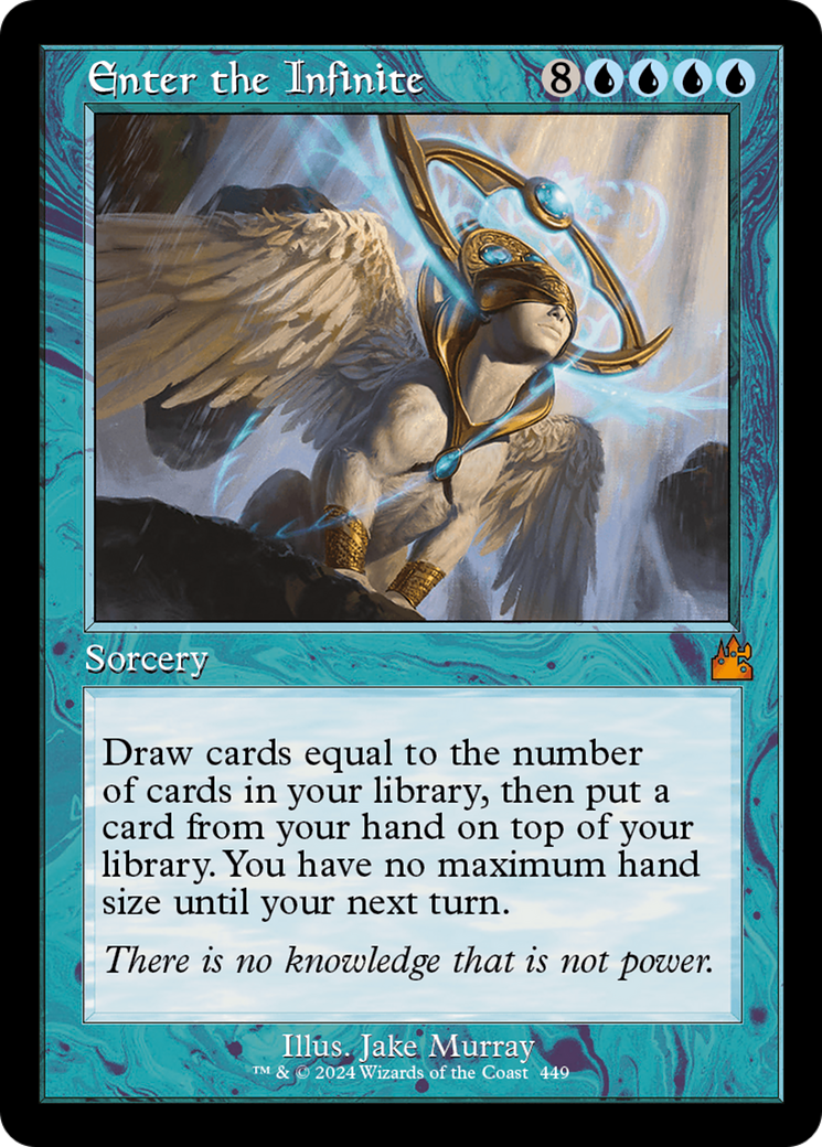 Enter the Infinite (Retro Frame) [Ravnica Remastered] | RetroPlay Games