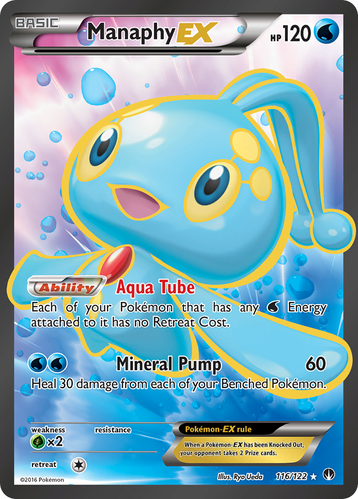 Manaphy EX (116/122) [XY: BREAKpoint] | RetroPlay Games