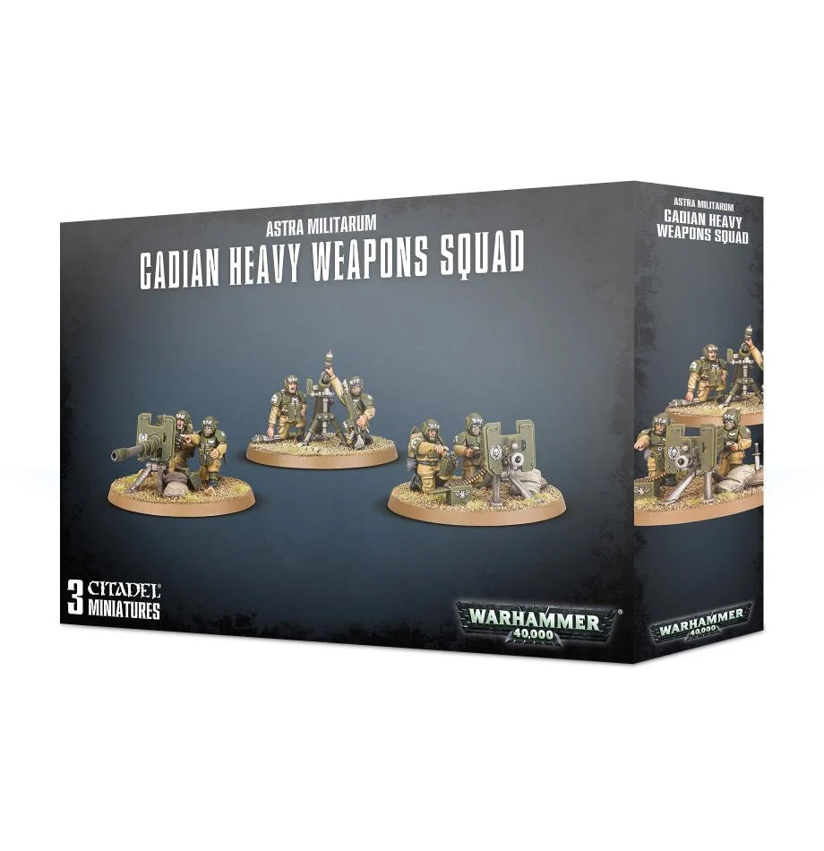 Astra Militarum - Cadian Heavy Weapons Squad | RetroPlay Games