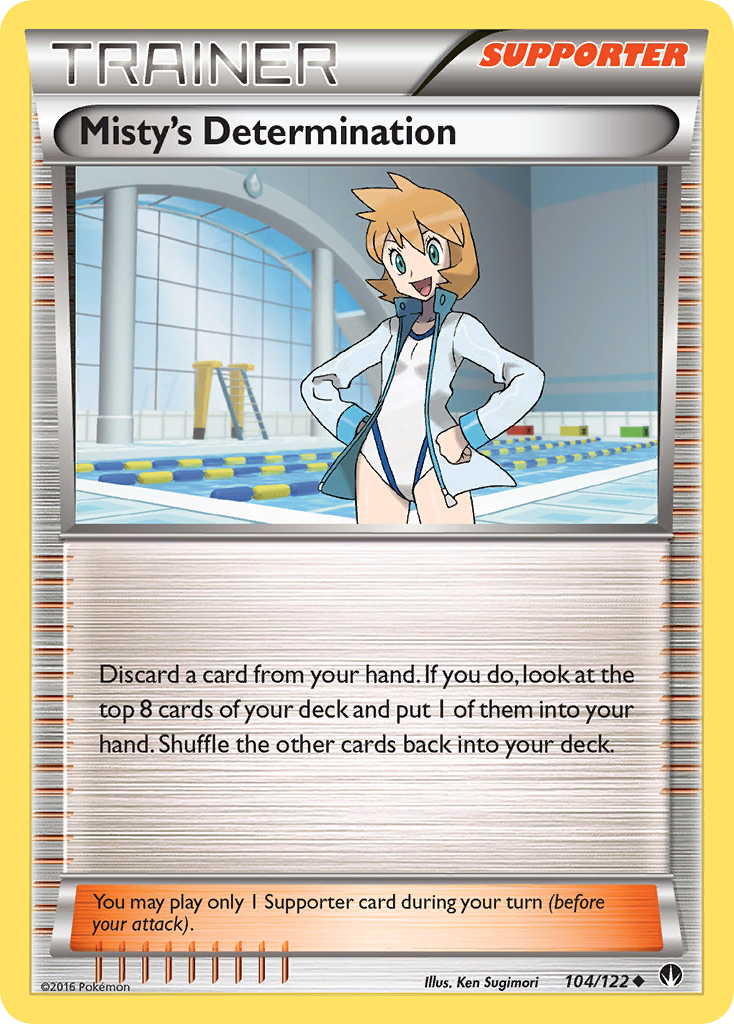 Misty's Determination (104/122) [XY: BREAKpoint] | RetroPlay Games