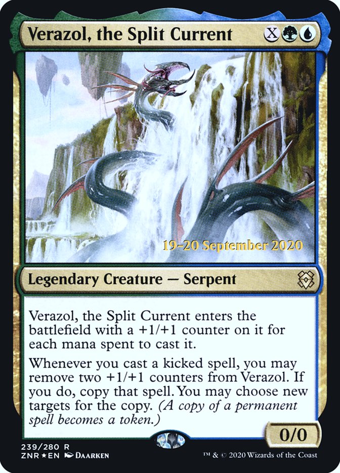 Verazol, the Split Current  [Zendikar Rising Prerelease Promos] | RetroPlay Games