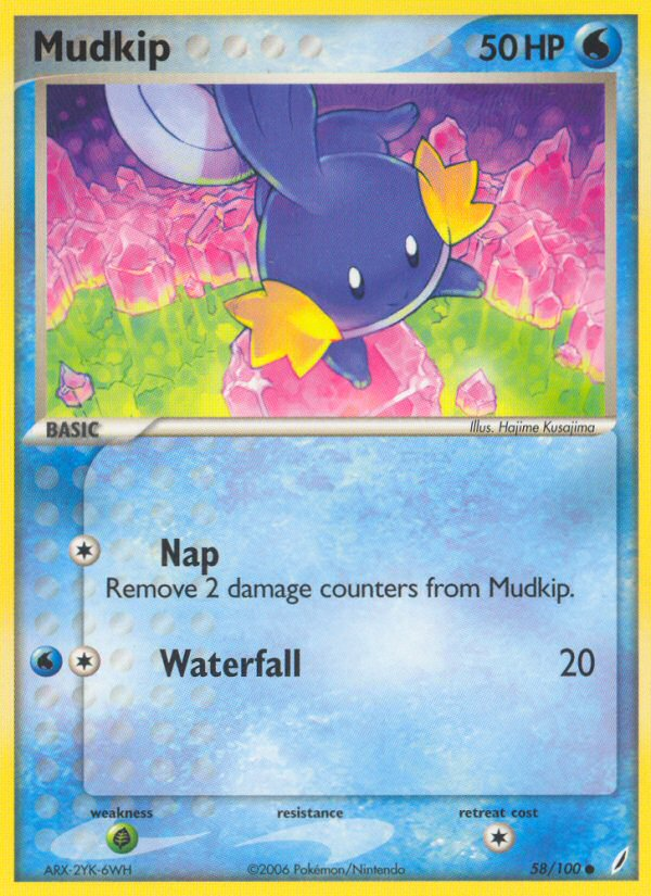 Mudkip (58/100) [EX: Crystal Guardians] | RetroPlay Games