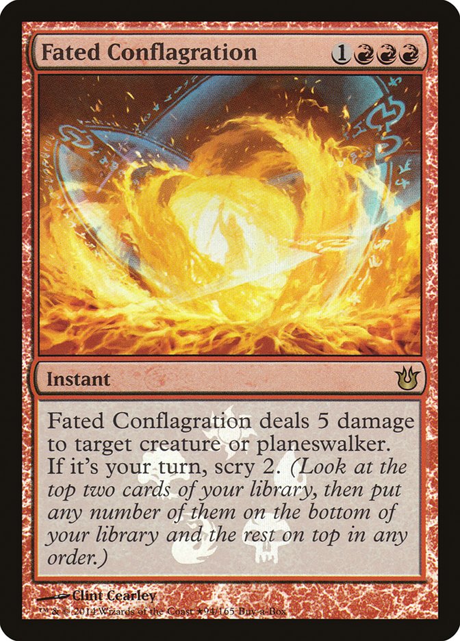 Fated Conflagration (Buy-A-Box) [Born of the Gods Promos] | RetroPlay Games