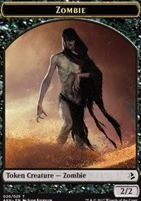 Zombie // Trueheart Duelist Token [Amonkhet Tokens] | RetroPlay Games