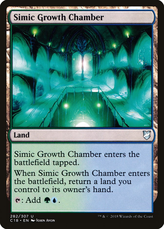Simic Growth Chamber [Commander 2018] | RetroPlay Games
