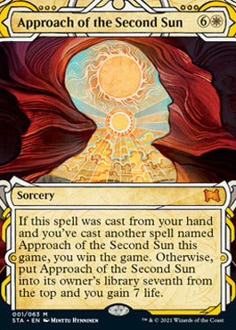 Approach of the Second Sun (Etched Foil) [Strixhaven Mystical Archive] | RetroPlay Games