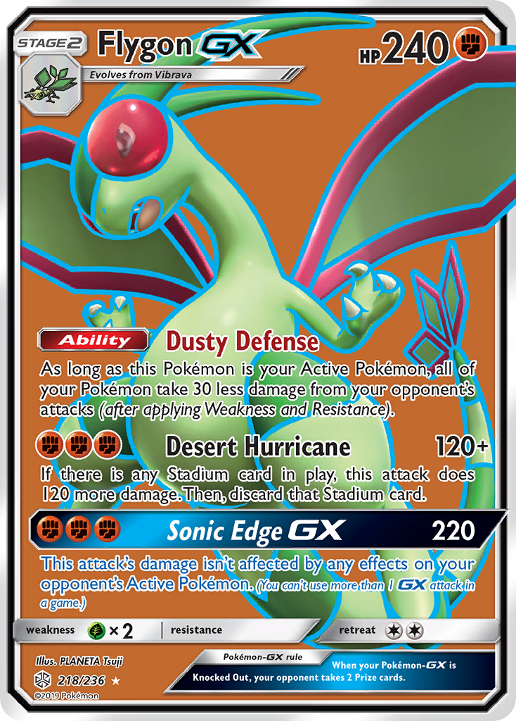 Flygon GX (218/236) [Sun & Moon: Cosmic Eclipse] | RetroPlay Games