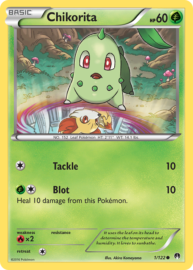 Chikorita (1/122) [XY: BREAKpoint] | RetroPlay Games