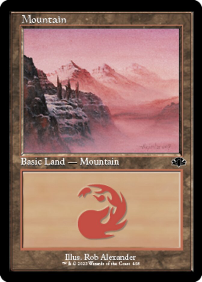 Mountain (408) (Retro) [Dominaria Remastered] | RetroPlay Games