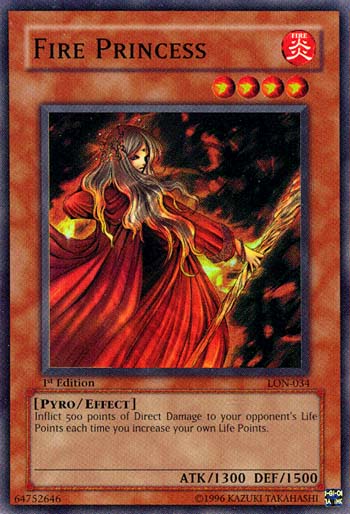 Fire Princess [LON-034] Super Rare | RetroPlay Games