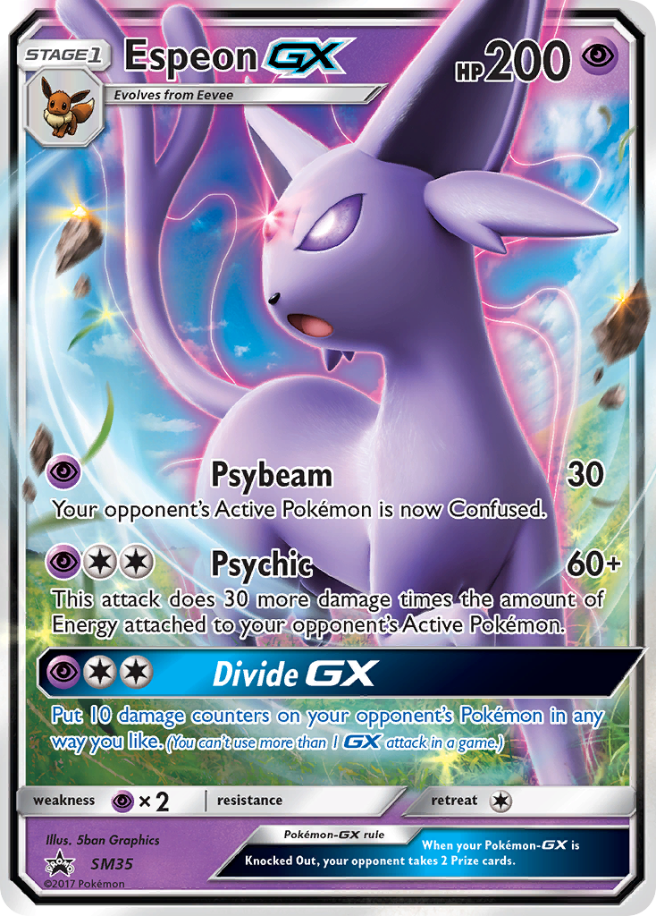 Espeon GX (SM35) [Sun & Moon: Black Star Promos] | RetroPlay Games