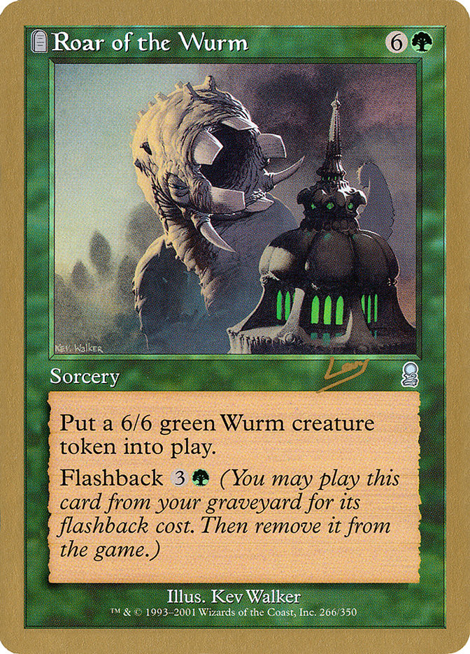 Roar of the Wurm (Raphael Levy) [World Championship Decks 2002] | RetroPlay Games