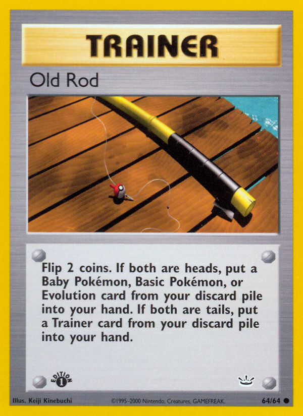 Old Rod (64/64) [Neo Revelation 1st Edition] | RetroPlay Games