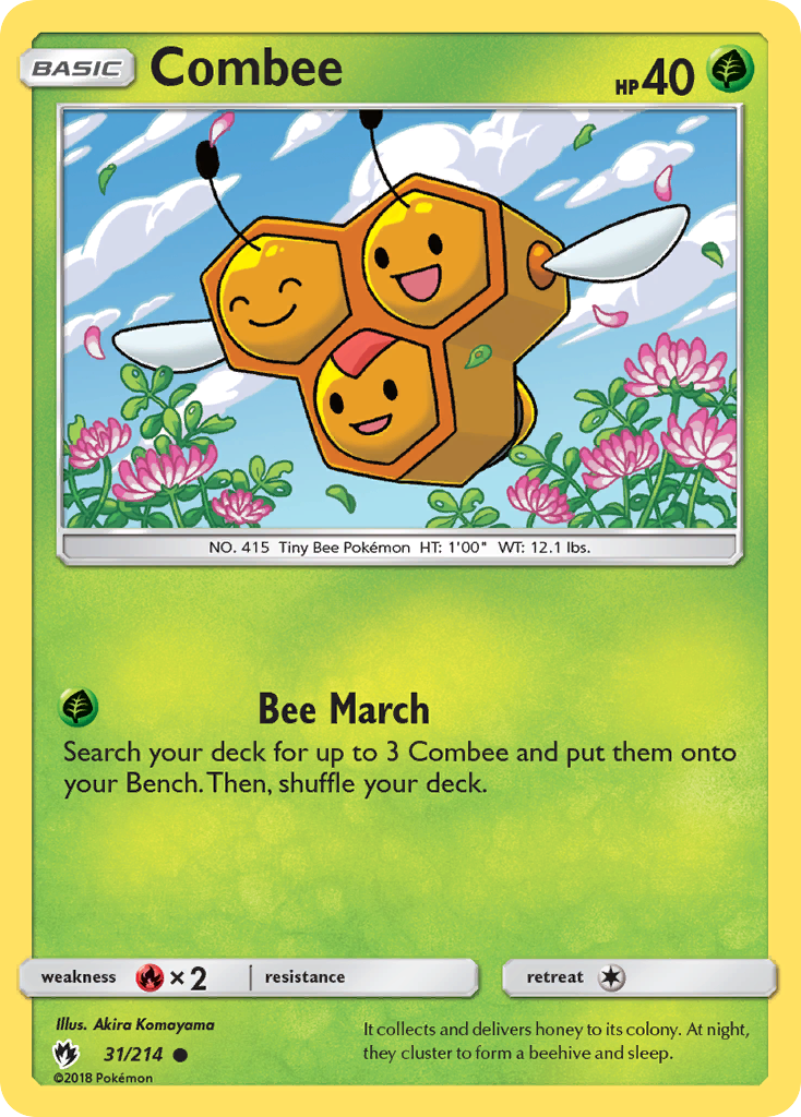 Combee (31/214) [Sun & Moon: Lost Thunder] | RetroPlay Games