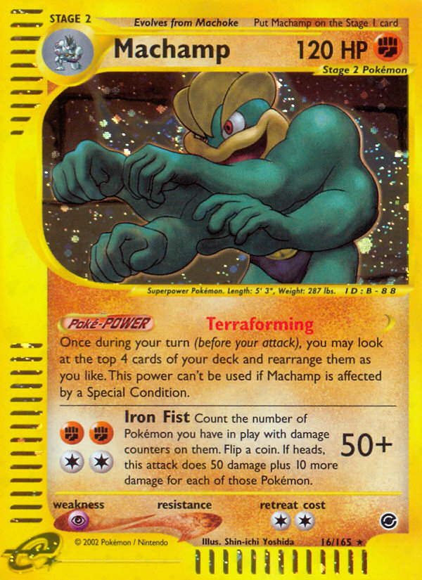 Machamp (16/165) [Expedition: Base Set] | RetroPlay Games