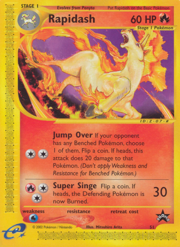 Rapidash (51) [Wizards of the Coast: Black Star Promos] | RetroPlay Games