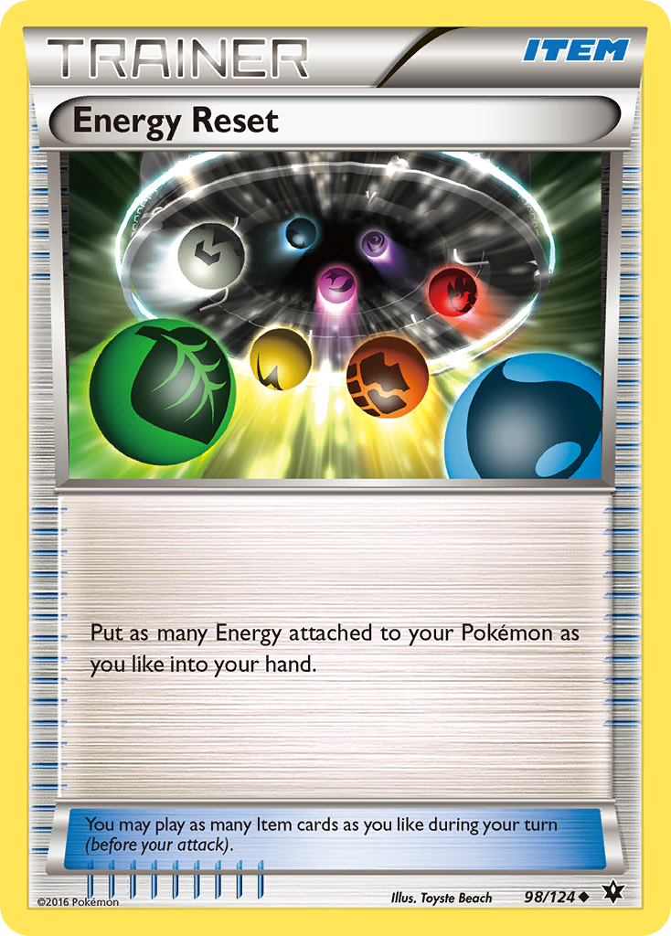 Energy Reset (98/124) [XY: Fates Collide] | RetroPlay Games