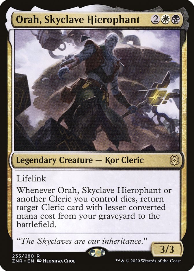 Orah, Skyclave Hierophant [Zendikar Rising] | RetroPlay Games