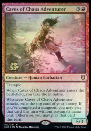 Caves of Chaos Adventurer [Commander Legends: Battle for Baldur's Gate Prerelease Promos] | RetroPlay Games