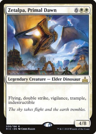 Zetalpa, Primal Dawn [Rivals of Ixalan Promos] | RetroPlay Games