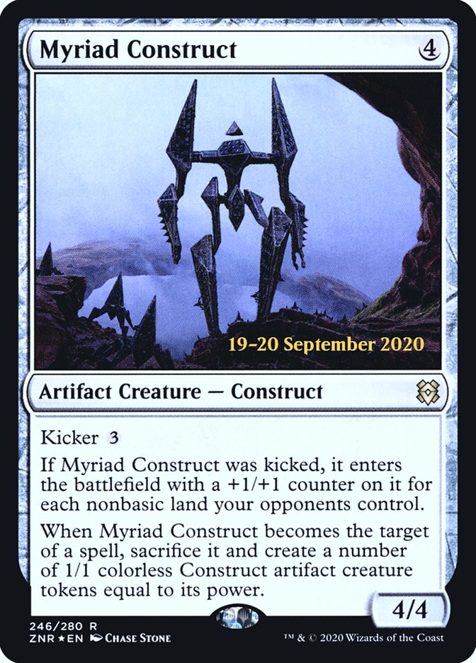 Myriad Construct  [Zendikar Rising Prerelease Promos] | RetroPlay Games