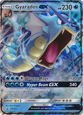 Gyarados GX (SM212) (Jumbo Card) [Sun & Moon: Black Star Promos] | RetroPlay Games