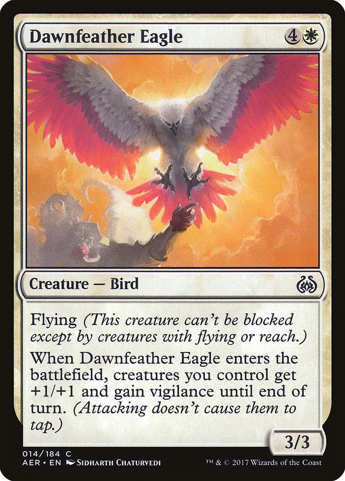 Dawnfeather Eagle (Intro Pack) [Aether Revolt Promos] | RetroPlay Games