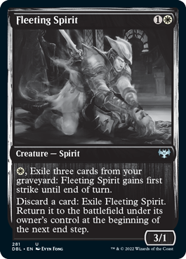 Fleeting Spirit [Innistrad: Double Feature] | RetroPlay Games