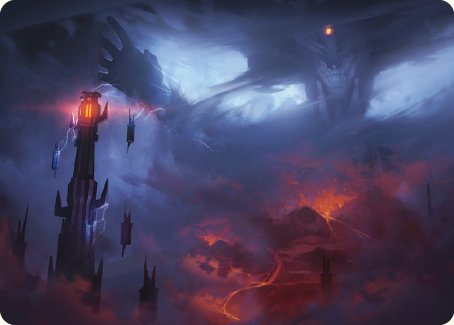 Shadow of the Enemy Art Card [The Lord of the Rings: Tales of Middle-earth Art Series] | RetroPlay Games