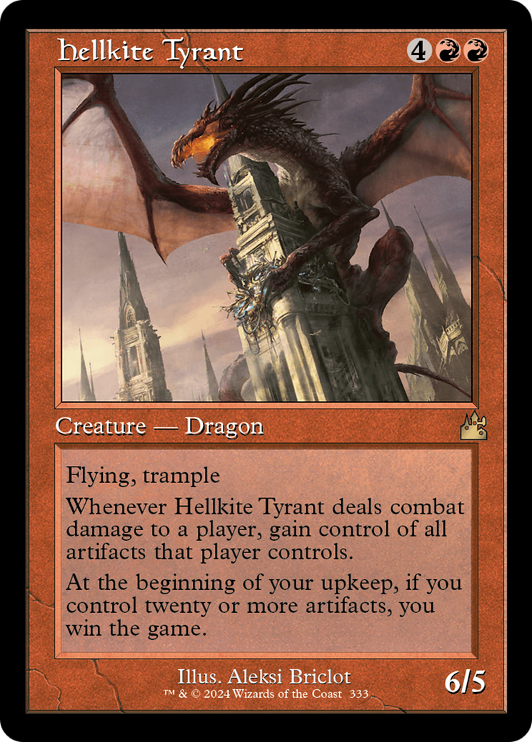 Hellkite Tyrant (Retro Frame) [Ravnica Remastered] | RetroPlay Games