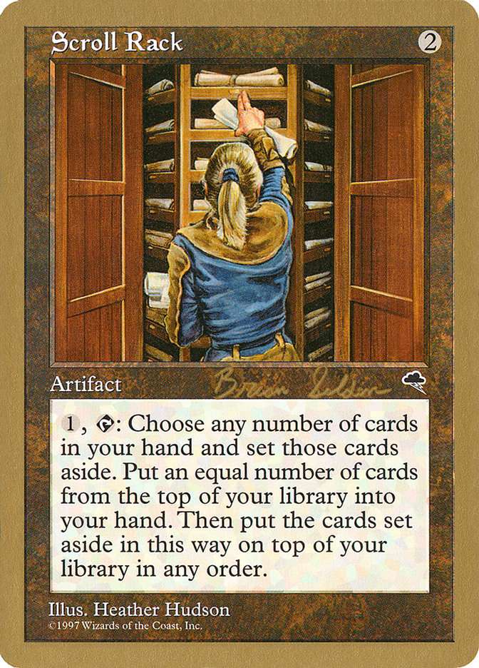 Scroll Rack (Brian Selden) [World Championship Decks 1998] | RetroPlay Games